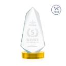Sheridan Gold on Alberton Base Abstract / Misc Crystal Award