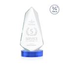 Sheridan Sky Blue on Alberton Base Abstract / Misc Crystal Award