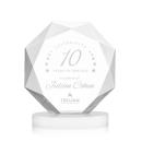Kitchener White on Alberton Base Crystal Award