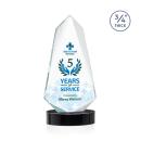 Sheridan Full Color Black on Alberton Base Abstract / Misc Crystal Award
