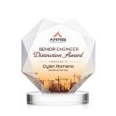 Kitchener Full Color Starfire on Alberton Base Crystal Award