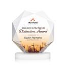 Kitchener Full Color White on Alberton Base Crystal Award