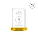 Dalton Gold on Alberton Base Rectangle Crystal Award