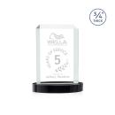 Dalton Black on Alberton Base Rectangle Crystal Award