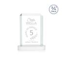Dalton White on Alberton Base Rectangle Crystal Award