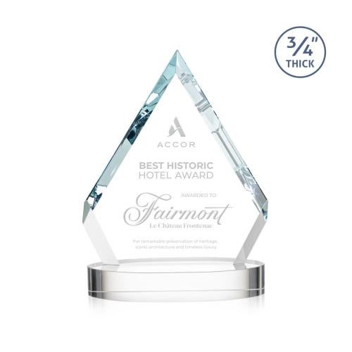 Corporate Awards - Crystal Awards - Apex Starfire on Alberton Base Crystal Award