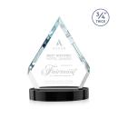 Apex Black on Alberton Base Crystal Award