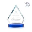 Apex Blue on Alberton Base Crystal Award