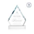 Apex White on Alberton Base Crystal Award