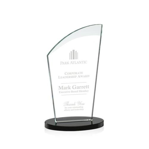 Corporate Awards - Crystal Awards - Tomkins Black Peak Crystal Award