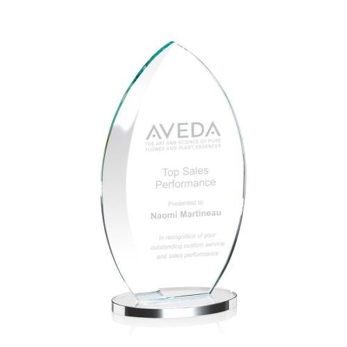 Corporate Awards - Crystal Awards - Windermere Clear Flame Crystal Award