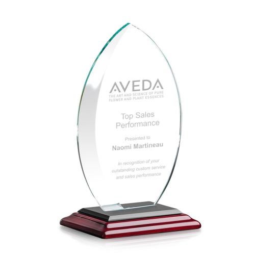 Corporate Awards - Crystal Awards - Windermere Rosewood Flame Crystal Award