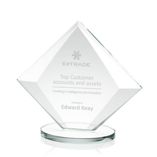 Corporate Awards - Crystal Awards - Teston Clear Crystal Award