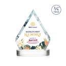 Apex Full Color Starfire  on Alberton Base Crystal Award
