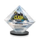Teston Full Color Black Crystal Award