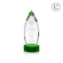 Fortier Green Arch & Crescent Crystal Award