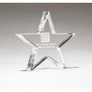 Clear Optical Crystal Star Paperweight