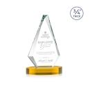Windsor Amber on Alberton Base Crystal Award