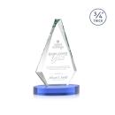 Windsor Sky Blue on Alberton Base Crystal Award