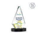 Windsor Full Color Black on Alberton Base Crystal Award