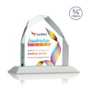 Austere Full Color White Peak Crystal Award