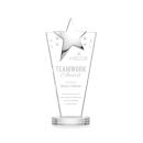 Mantella Chrome Clear Star Crystal Award