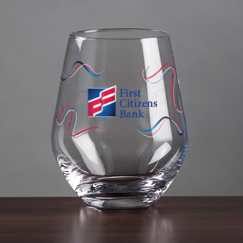 Corporate Recognition Gifts - Etched Barware - Carnoustie Whiskey Taster - Full Color