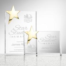 Denham Gold Star Crystal Award - Crystal Star Awards