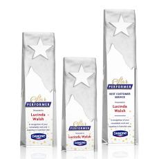 Stapleton Full Color Star Crystal Award - Crystal Star Awards