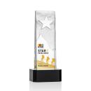 Stapleton Full Color Black on Base Star Crystal Award