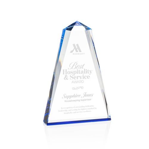 Corporate Awards - Crystal Awards - Cotswold Obelisk Crystal Award