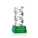 Callucci Green on Robson Base Obelisk Crystal Award