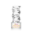 Callucci Full Color Clear on Marvel Base Obelisk Crystal Award