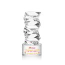 Callucci Full Color Clear on Marvel Base Obelisk Crystal Award