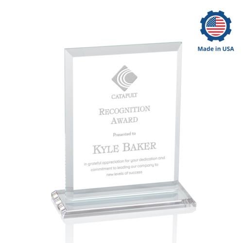 Corporate Awards - Crystal Awards - Denison Rectangle Crystal Award