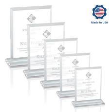 Denison Rectangle Crystal Award - Corporate Awards