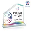 Fairmont Full Color Peak Crystal Award