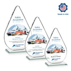 Glenhazel Full Color Crystal Award - Newest Additions