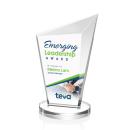 Wiltshire Full Color Clear Peak Crystal Award
