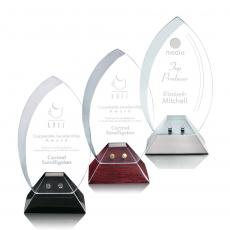 Employee Gifts - Vulcan Arch & Crescent Crystal Award