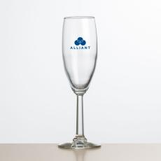 Fairview Flute - Imprinted - Etched Barware