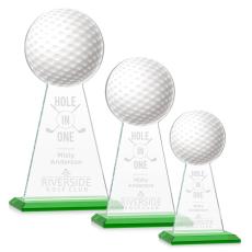 Edenwood Golf Green Obelisk Crystal Award - Golf Awards