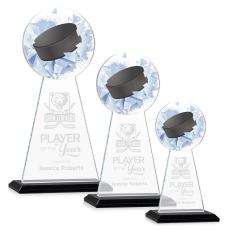 Edenwood Hockey Black Obelisk Crystal Award - Sales Awards