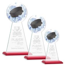Edenwood Hockey Red Obelisk Crystal Award - Sales Awards