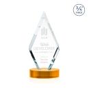 Richmond Amber on Alberton Base Crystal Award