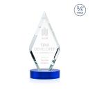 Richmond Blue on Alberton Base Crystal Award