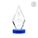 Richmond Blue on Alberton Base Crystal Award