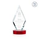 Richmond Red on Alberton Base Crystal Award