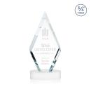 Richmond White on Alberton Base Crystal Award