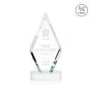 Richmond White on Alberton Base Crystal Award